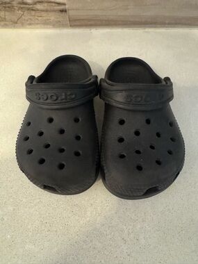 Crocs toddler Classic Clog - Black